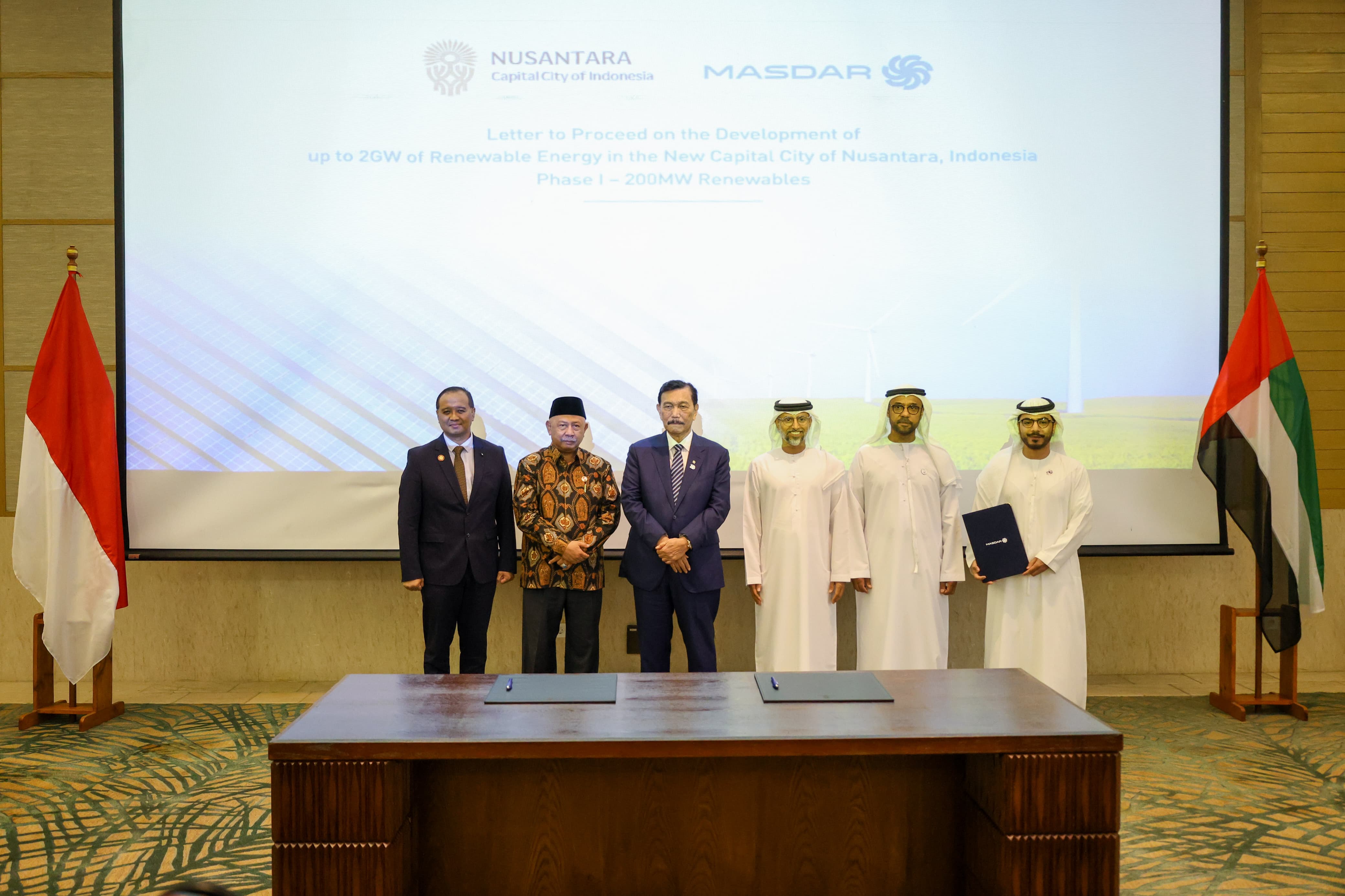 Investor Asal UEA Terima Letter to Proceed Terkait Investasi KPBU Energi Terbarukan di IKN